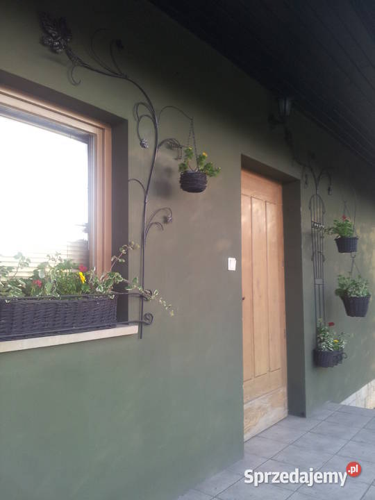 Kwietnik metalowy na okna Meble ogrodowe Pszczyna