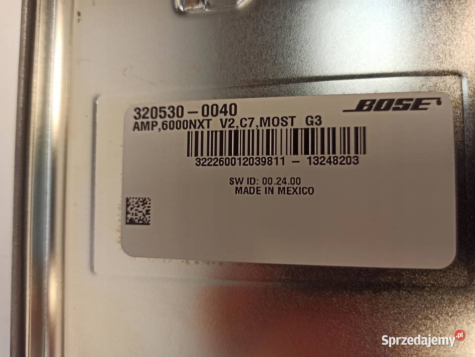 AUDI A6 A7 4G WZMACNIACZ BOSE 4G0035223C dolnośląskie