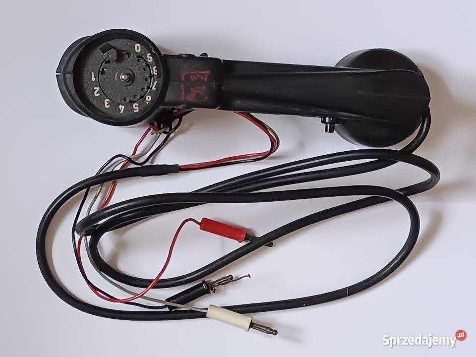 Słuchawka testowa Elmeg Post PhAp z tarczą Antyki, Sztuka, Kolekcje