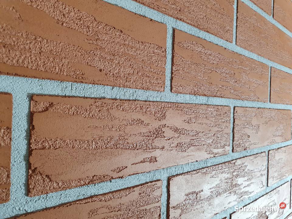 Tynki dekoracyjne skała beton stal cegła