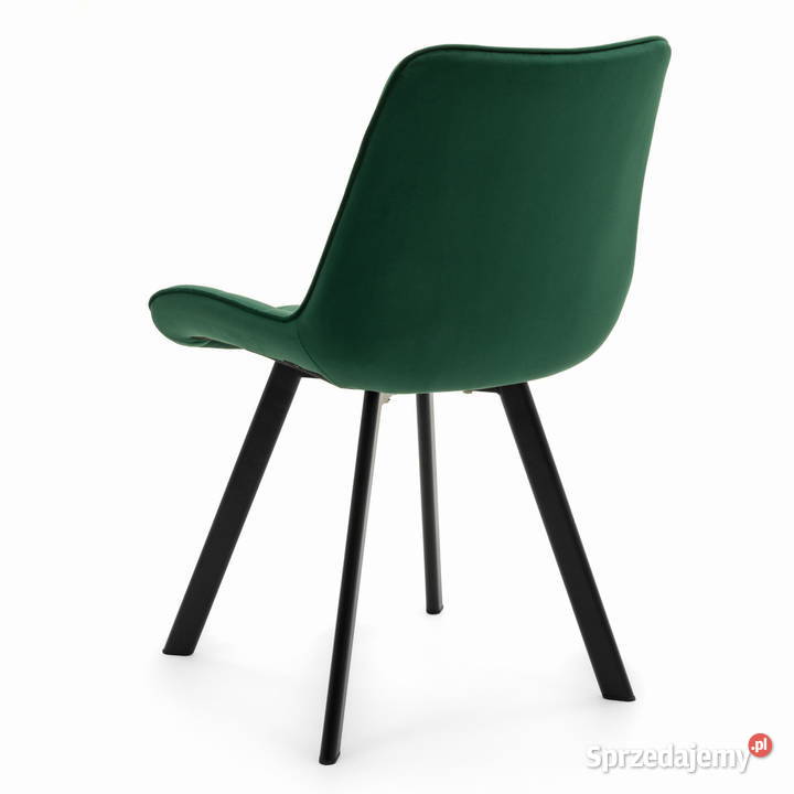 Krzesło Tapicerowane Tori Butelkowa Zieleń Tarchały Małe