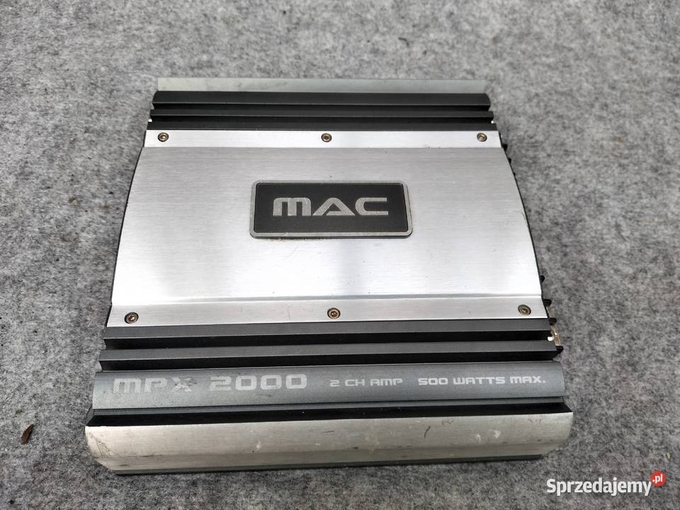 MAC AUDIO MPX 2000 wzmacniacz 500 Watts Leszno