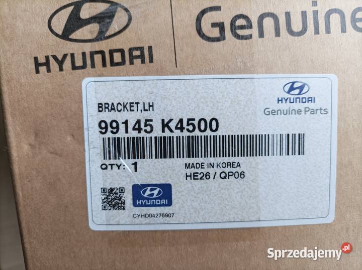HYUNDAI KONA ELEKTRIC wspornik sensora lewy tył Otwock