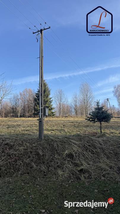 Działka budowlana o pow 44 ar Mystków gm 4400m2 małopolskie