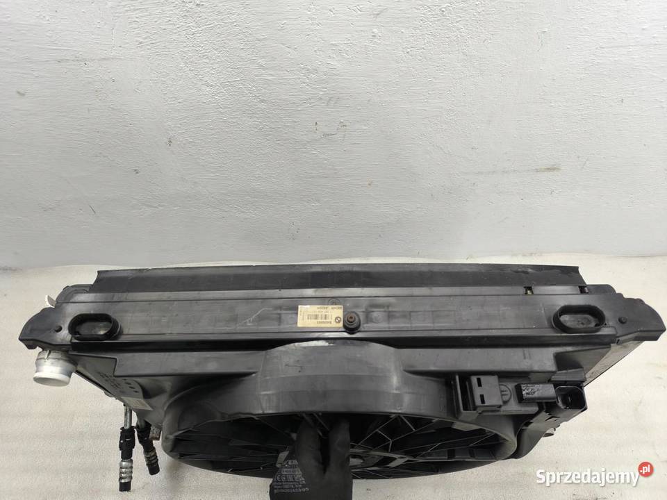 KOMPLET CHŁODNIC WENTYLATOR BMW E61 25D 7789824 osobowe