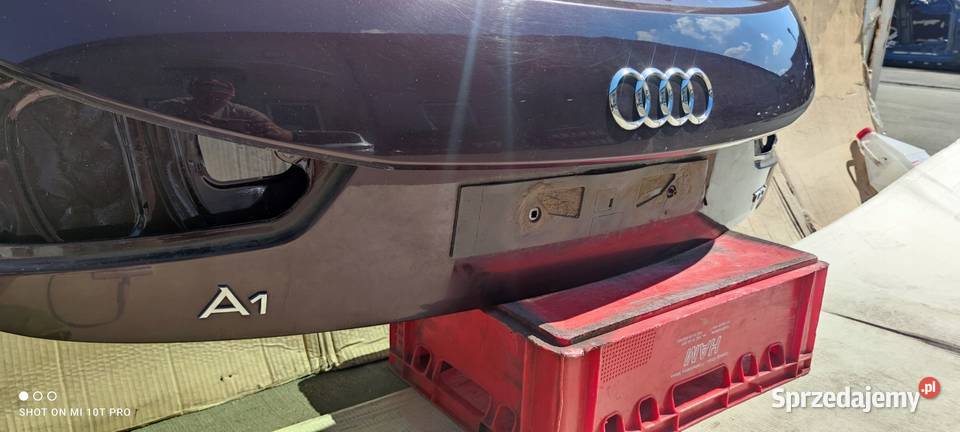 KLAPA TYLNA TYŁ AUDI A1 8X LY4S 3DRZWI 2010 R Przystajń