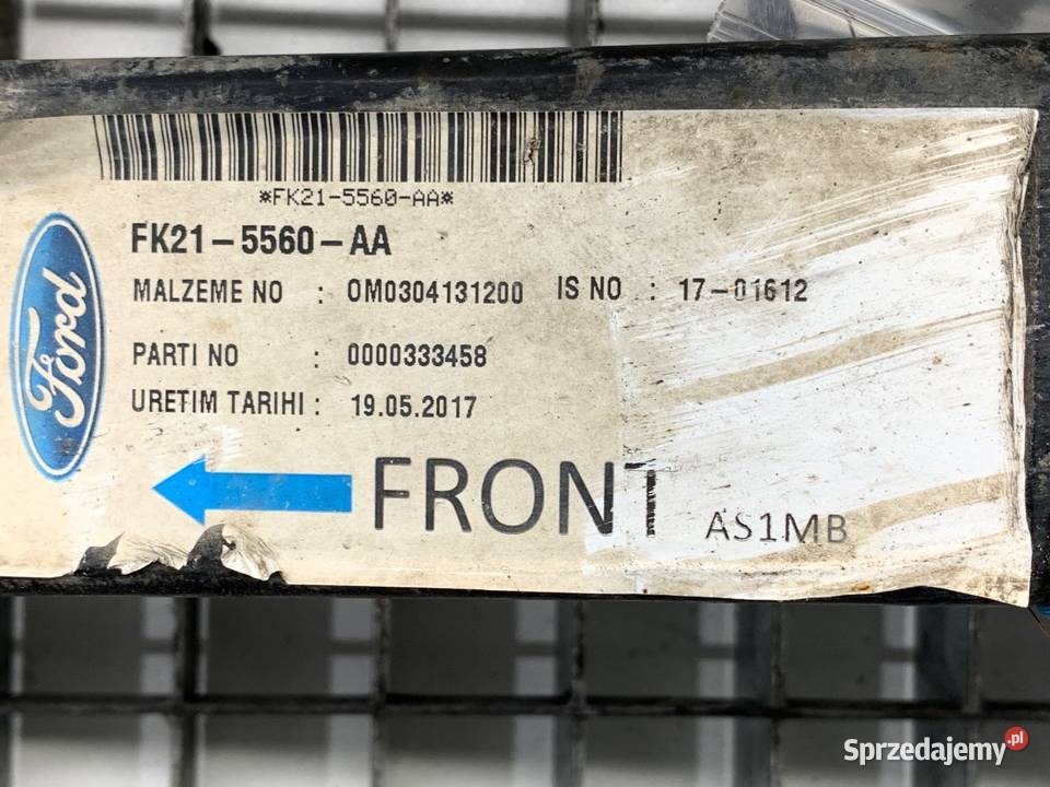 RESOR LEWY TYŁ FORD TRANSIT CUSTOM I Bus