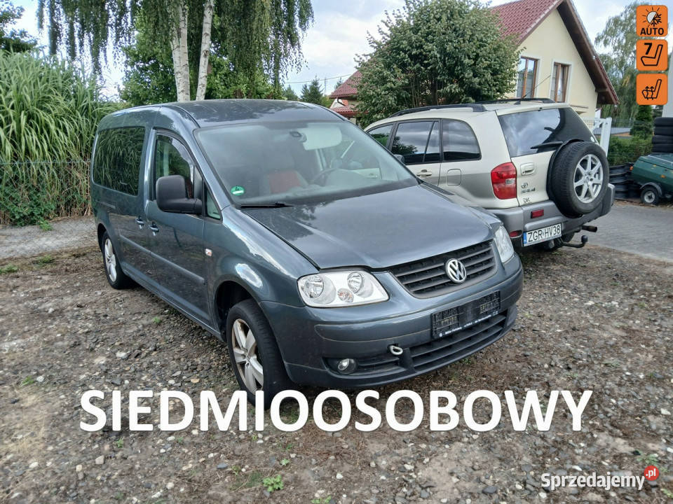 Volkswagen Caddy 20 TDI LONG 7 osób klimatronik Gryfino