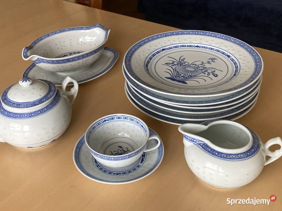 Porcelana ryźowa Porcelana i szkło Sierakowice