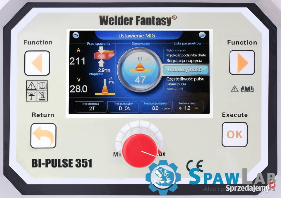Welder Fantasy PERFECT BIPULSE 351 4x4 Półautomaty spawalnicze Krotoszyn