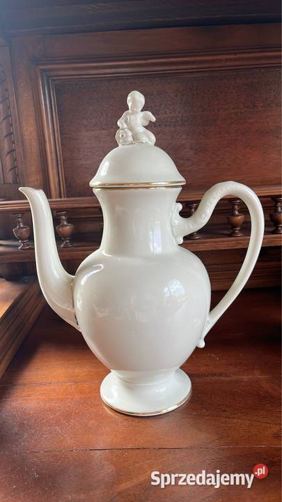 Dzbanek do kawy Z aniołkiem zamiast uchwytu Gdańsk
