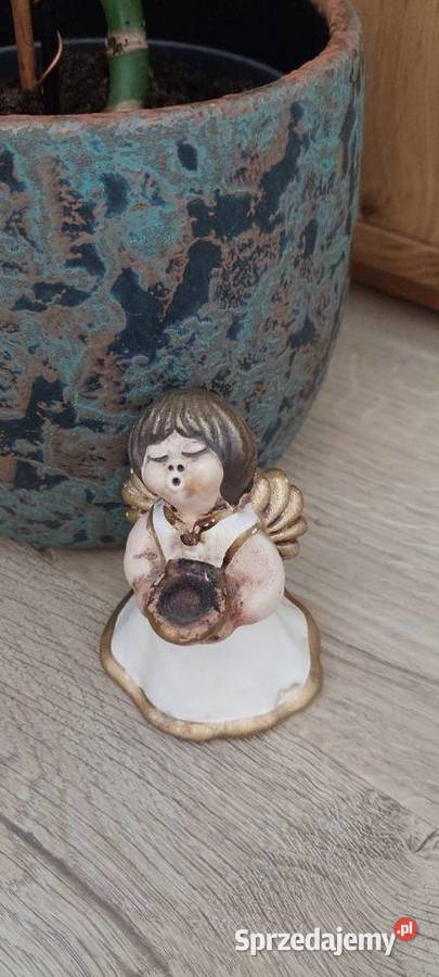 Ceramiczny Aniołek Świecznik THUN Bozner Angel zachodniopomorskie Mirosławiec