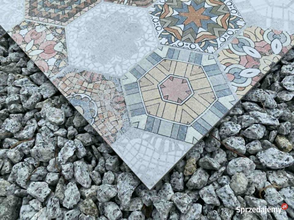 Wyprzedaż Gres PATCHWORK HEXAGON COLOUR 60x60 Grójec