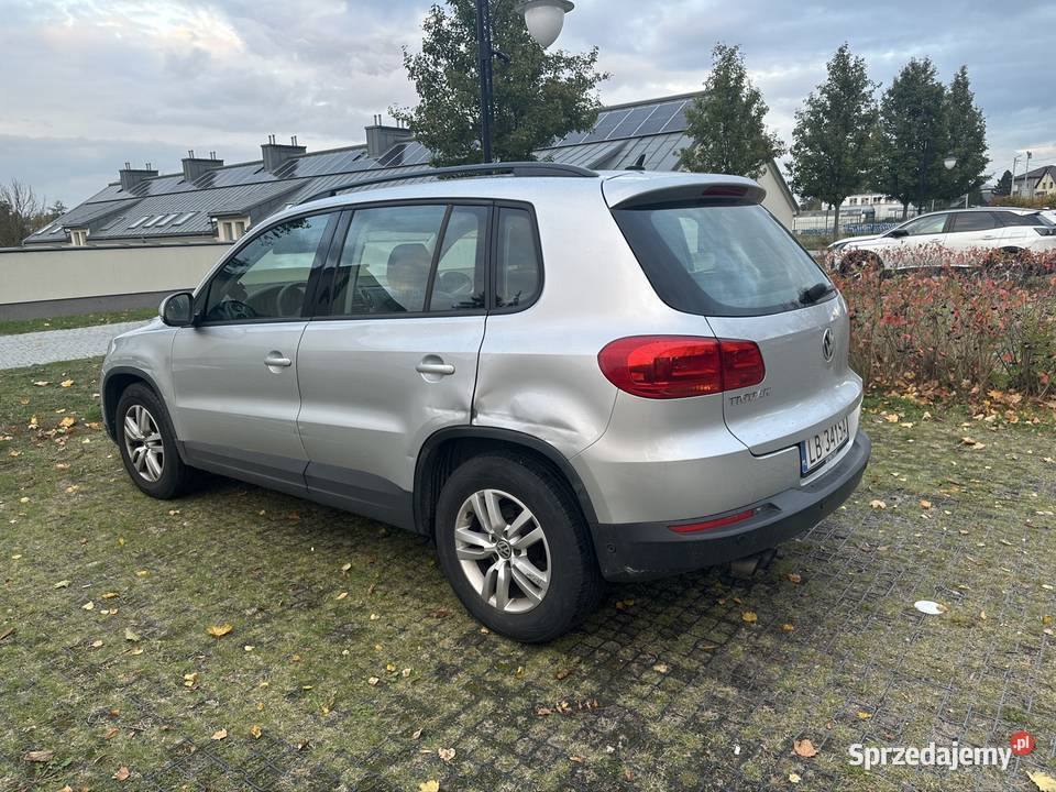 Tiguan uszkodzony bok poduszka powietrzna Biała Podlaska