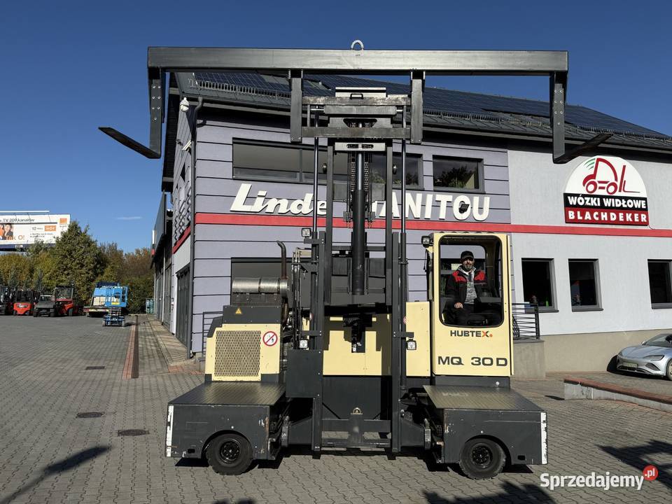 Wózek boczny 4kierunkowy Hubtex MQ30D trawersa Mogilany