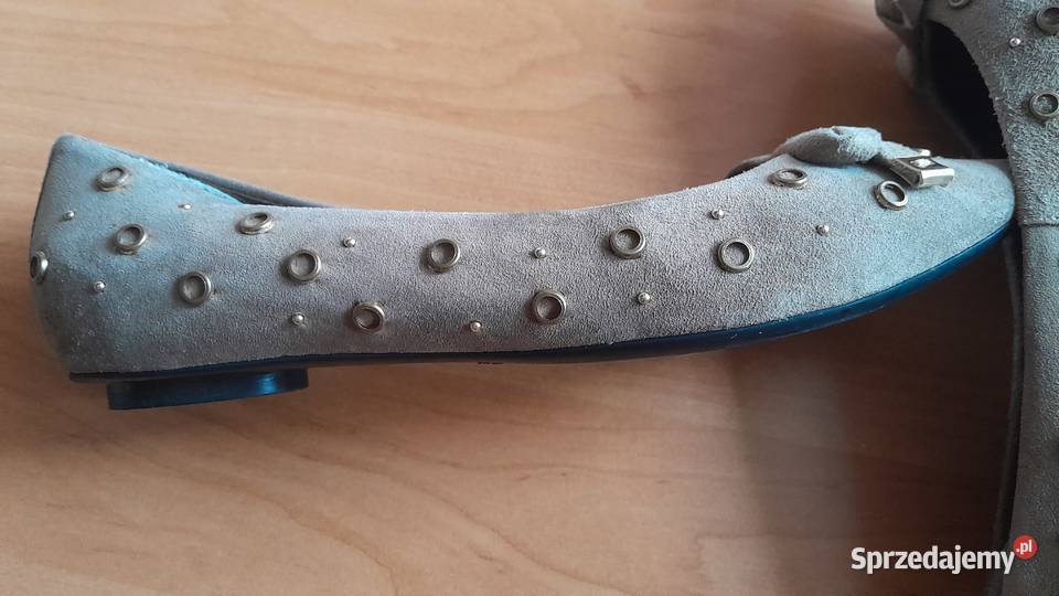 baleriny damskie skóra naturalna unique Zabrze