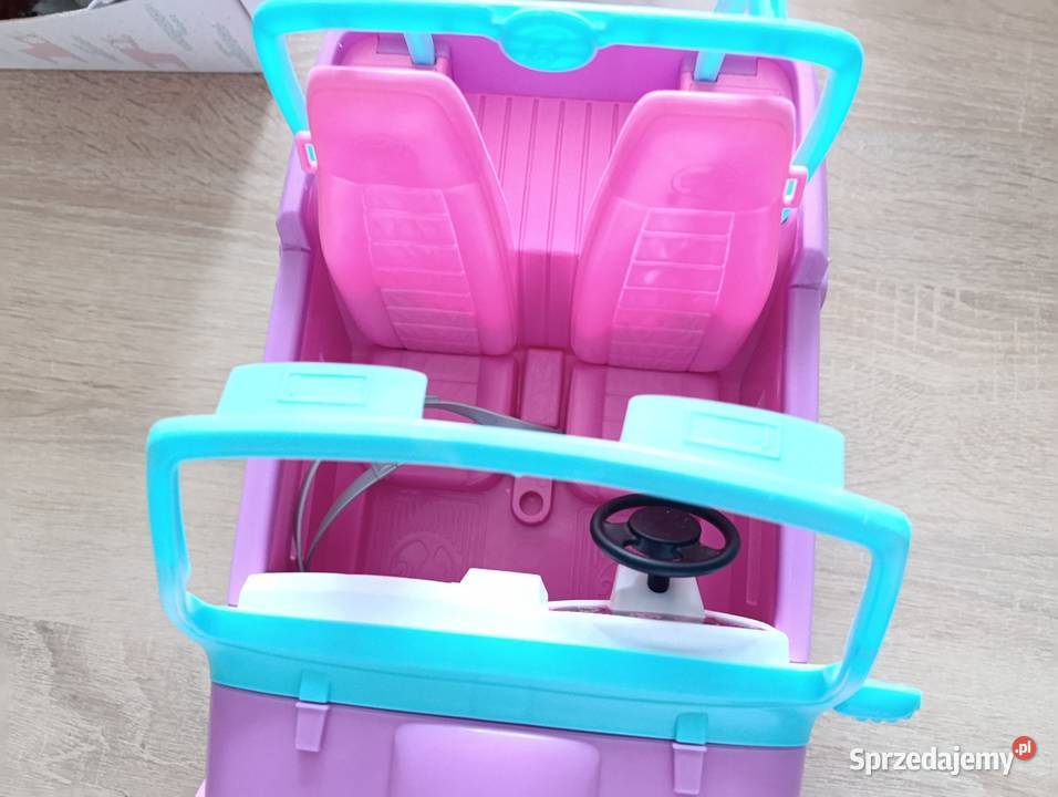 Barbie auto lalek plażowy jeep Plastik  Kwidzyn