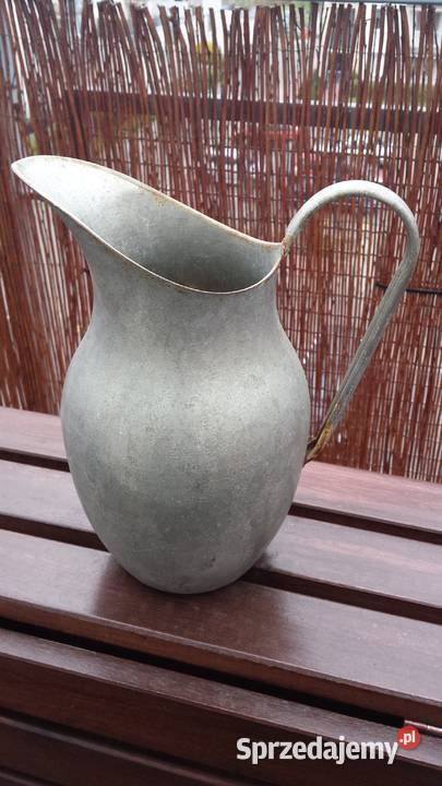 Stary aluminiowy dzbanek karafka retro vintage Dzbanki, karafki i mleczniki Warszawa sprzedam