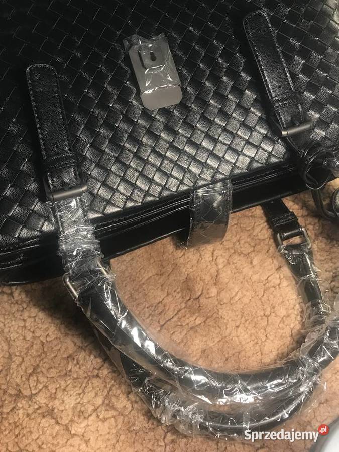 Torebka Skóra pleciona wykonana na wzór znanej Warszawa