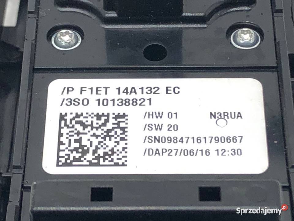 PRZEŁĄCZNIK SZYB FORD FIESTA MK7 F1ET Hatchback