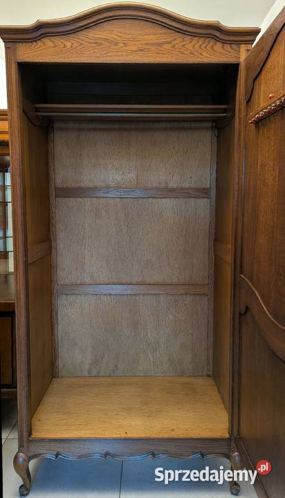 ładna dębowa szafa ludwikowskasklep Dąbrowa Meble Dąbrowa Górnicza sprzedam