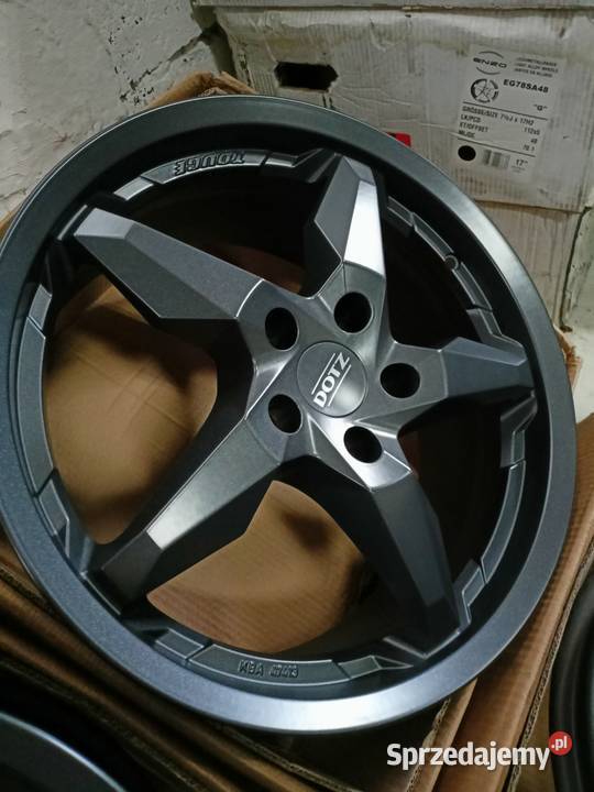 DOTZ TOUGE 8x18 ET48 5x112 GRAPHITE Vw Audi aluminiowe śląskie Bąków