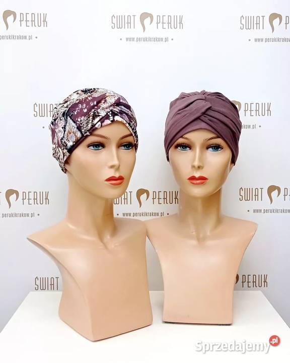 Turban z ozdobnym marszczeniem TARNÓW małopolskie Tarnów