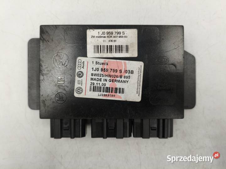 Moduł Komfortu Seat Leon I Toledo II 1J0959799S Wyszków