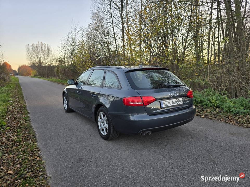 Audi A4 2009r 20 tdi 120 mazowieckie