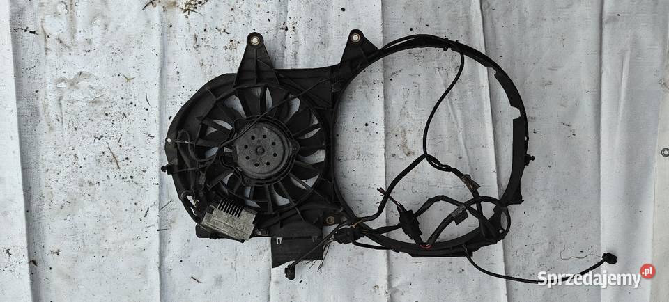 AUDI A4 B6 0004r 25 TDI WENTYLATOR CHŁODNICY Wentylatory chłodnicy Siechnice