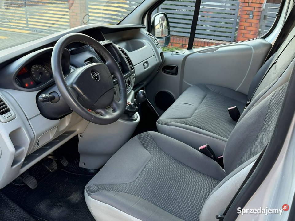 Opel Vivaro Opel Vivaro Zarejestrowany Klima 20 ASR (kontrola trakcji) Gostyń