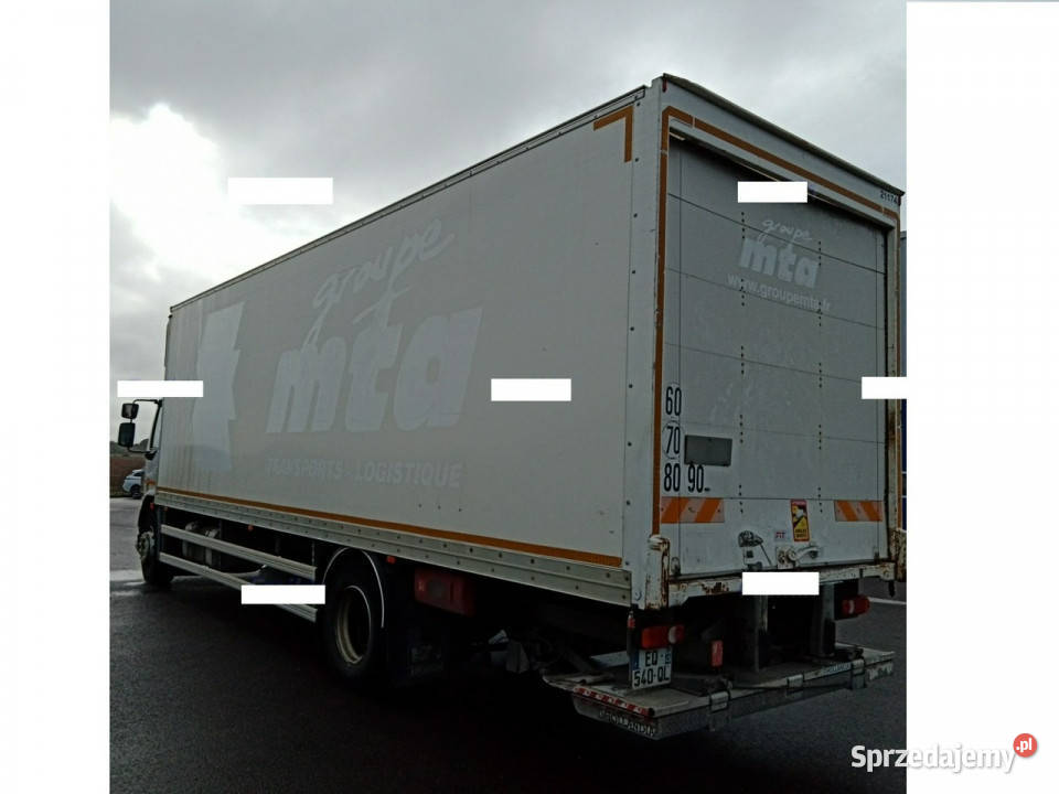 DAF LF 290 Euro 6 kontener 21p 459000 winda immobilizer Góra Kalwaria