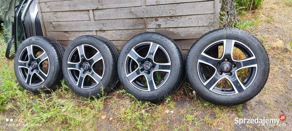 Mercedes koła lato alu z oponami 15 wywazone sprzedam