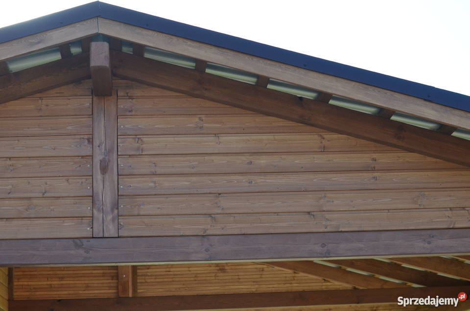 Wiata garażowa domek Konin