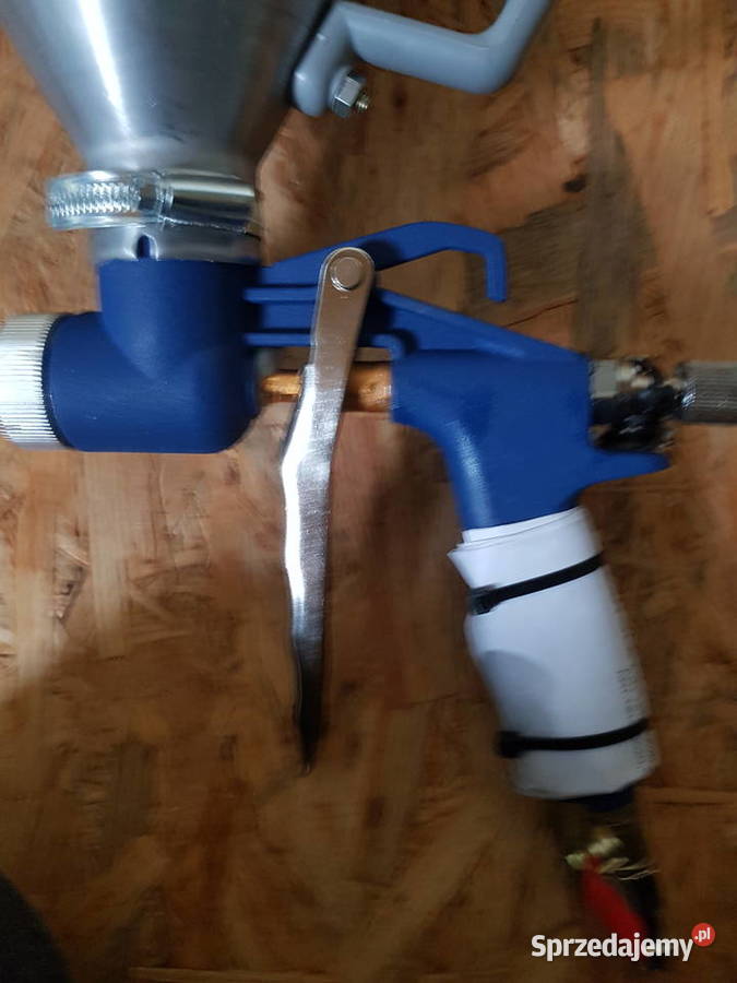 PISTOLET DO TYNKOWANIA Malowania Metal SILVER olejowy  Pneumatyczne Głogowa