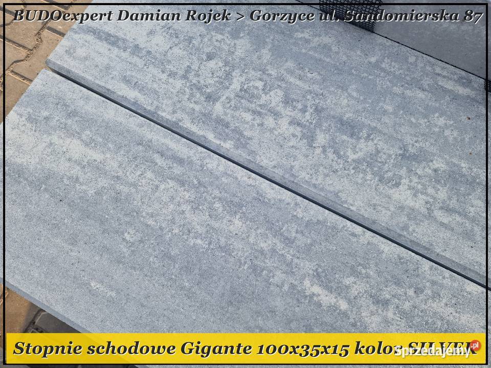 Gotowe betonowe STOPNIE SCHODOWE gładkie Gorzyce sprzedam