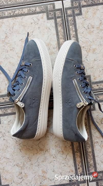 Sneakersy półbuty skórzane zamszowe damskie 42 Sędziszów Małopolski