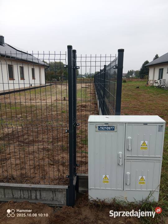Ogrodzenie panelowe bramy furtki kujawsko-pomorskie Wudzynek