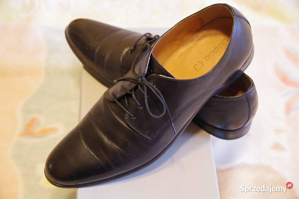 Buty wizytowe 48 skórzane Lasocki Męskie Gdańsk