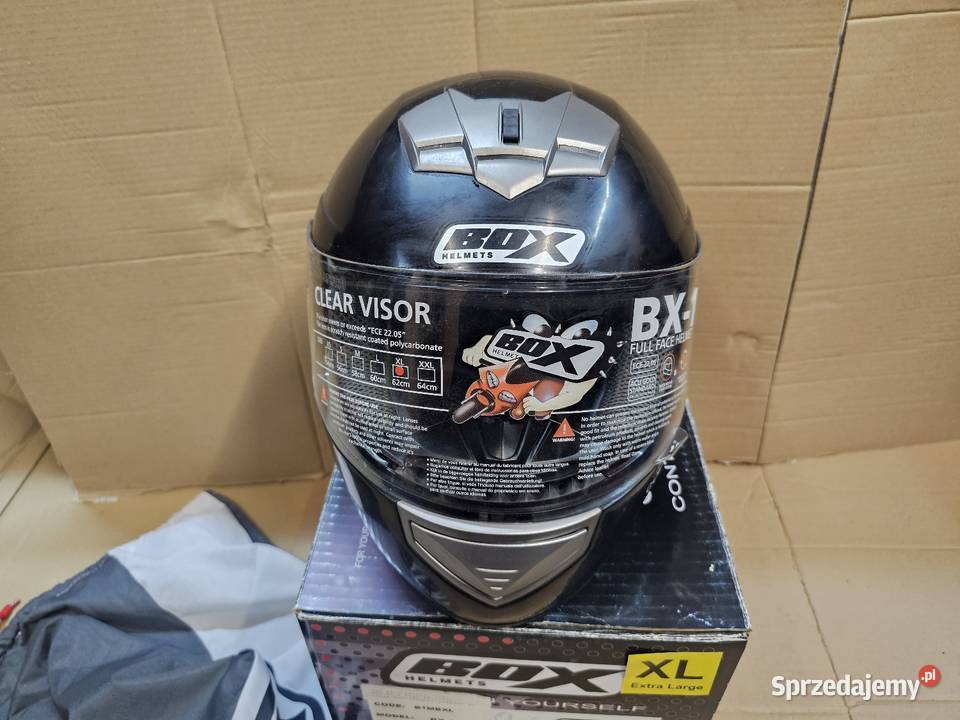Kask motocyklowy XL BDX powystawowy nieużywany Jelenia Góra