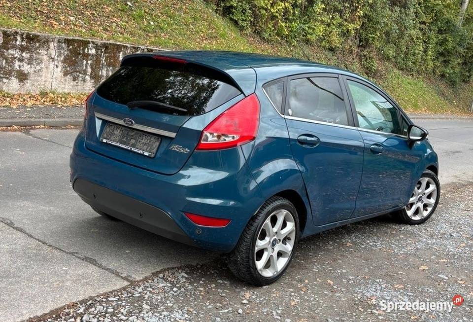 Ford FIESTA MK7 Ghia BOGATE WYPOSAŻENIE 5drzwi nieuszkodzony Tarnowskie Góry