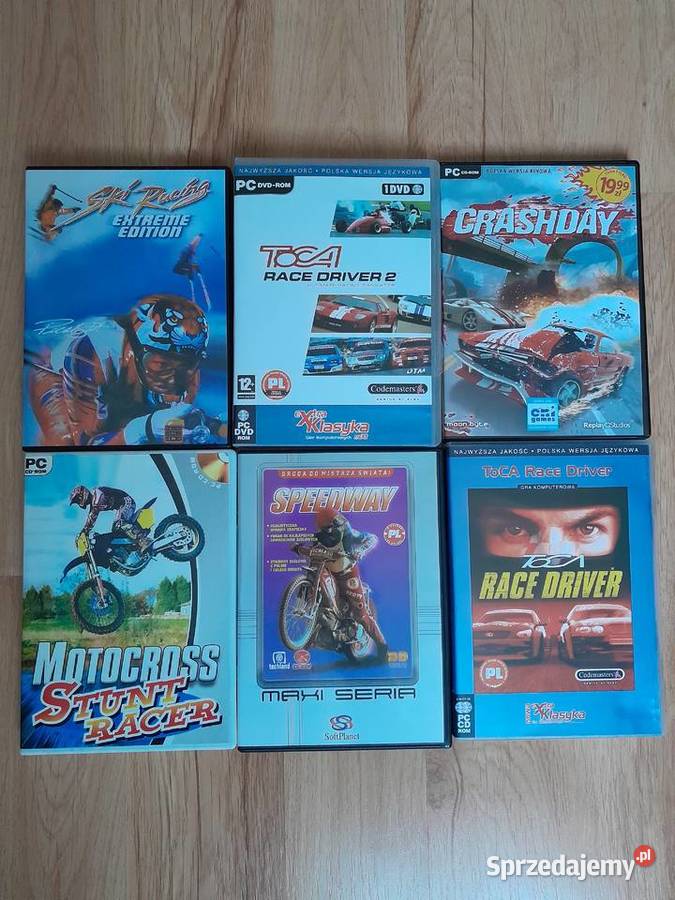 Różne gry na PC CDRom Polkowice sprzedam