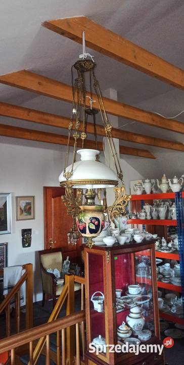 Lampa Majolika Orginalna Poziomki
Z naftowej