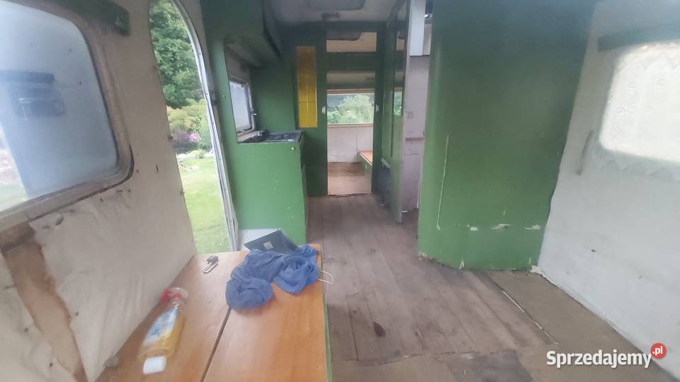 przyczepa kempingowa na budowę Piła