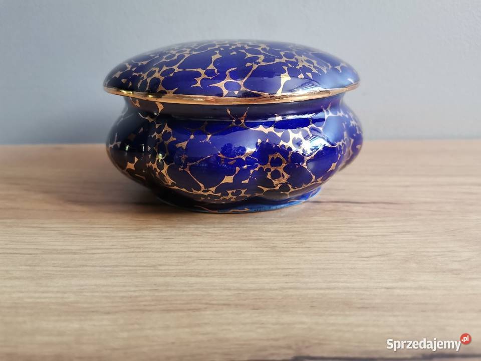 Stara bomboniera porcelana porcelit Chodzież Ira Katowice