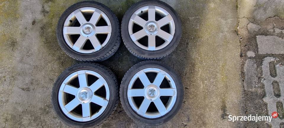 Felgi aluminiowe Peugeot 307 17 4 śruby z Słodków