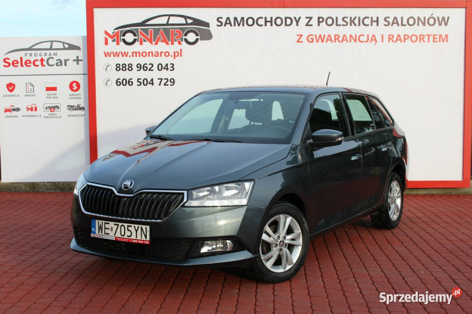 koda Fabia AMBITION 10 TSI 95 Salon Serwis ASO immobilizer Włocławek