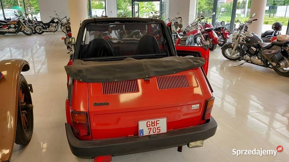 fIAT bosmal cabrio nówka piękny stan 125p Chrzanów