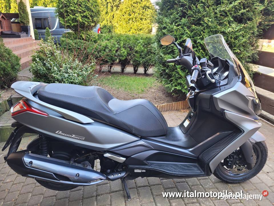 KYMCO DOWNTOWN 350 ABS 16ritalmotopila bezwypadkowy Motocykle, skutery, quady Piła
