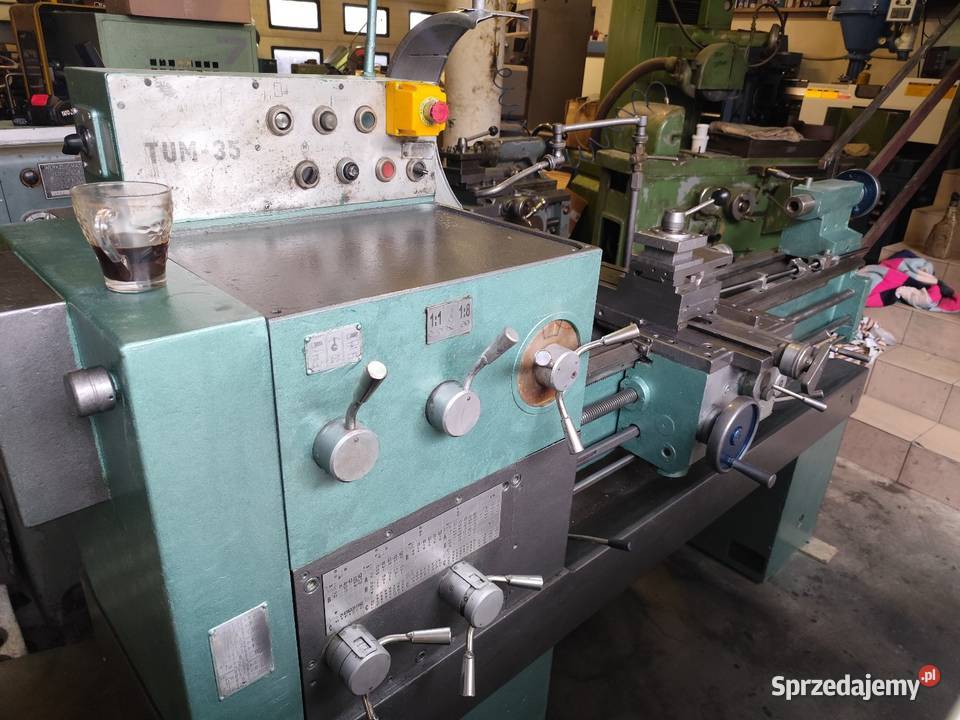 P tokarka do metalu Tum 35 x 1000 Tub 32 Tug 40 małopolskie Maków Podhalański sprzedam